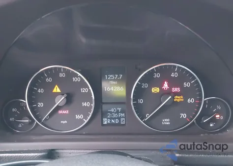 2005 Mercedes-Benz C 230 Kompressor Sport из США, поврежденный, VIN WDBRF40J55F622750